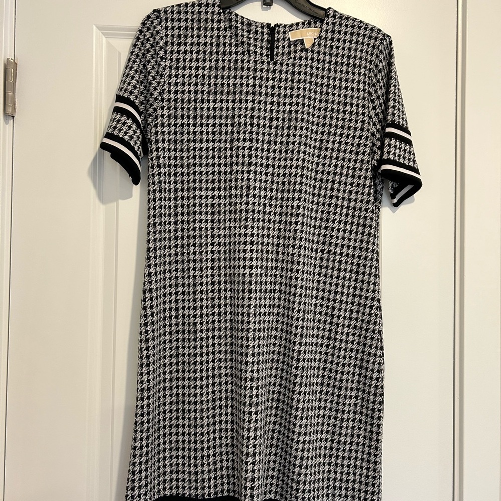 Michael Kors black-and-white dress